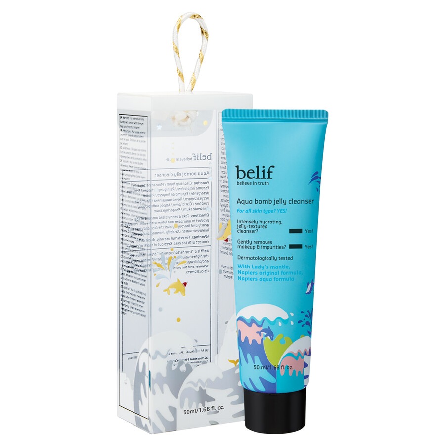 Image of belif Aqua Bomb Jelly Cleanser  Gel Detergente 50.0 ml