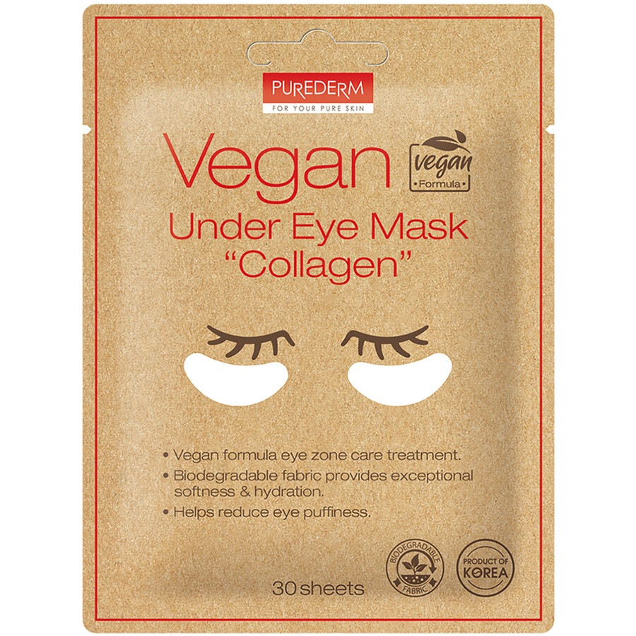Image of Purederm Vegan Collagen Eye Mask  Maschera Occhi
