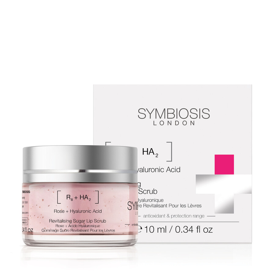 Image of Symbiosis [Rosa + Acido Ialuronico] - Scrub Labbra Rivitalizzante Con Zucchero  Maschera Labbra 200.0 ml