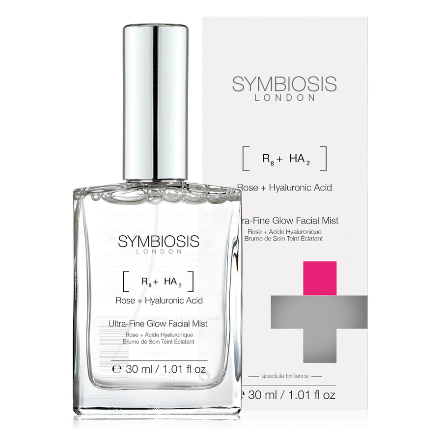 Image of Symbiosis [Rosa + Acido Ialuronico] Nebulizzatore Facciale A Brillantezza Ultra Fine  Acqua Termale 50.0 ml