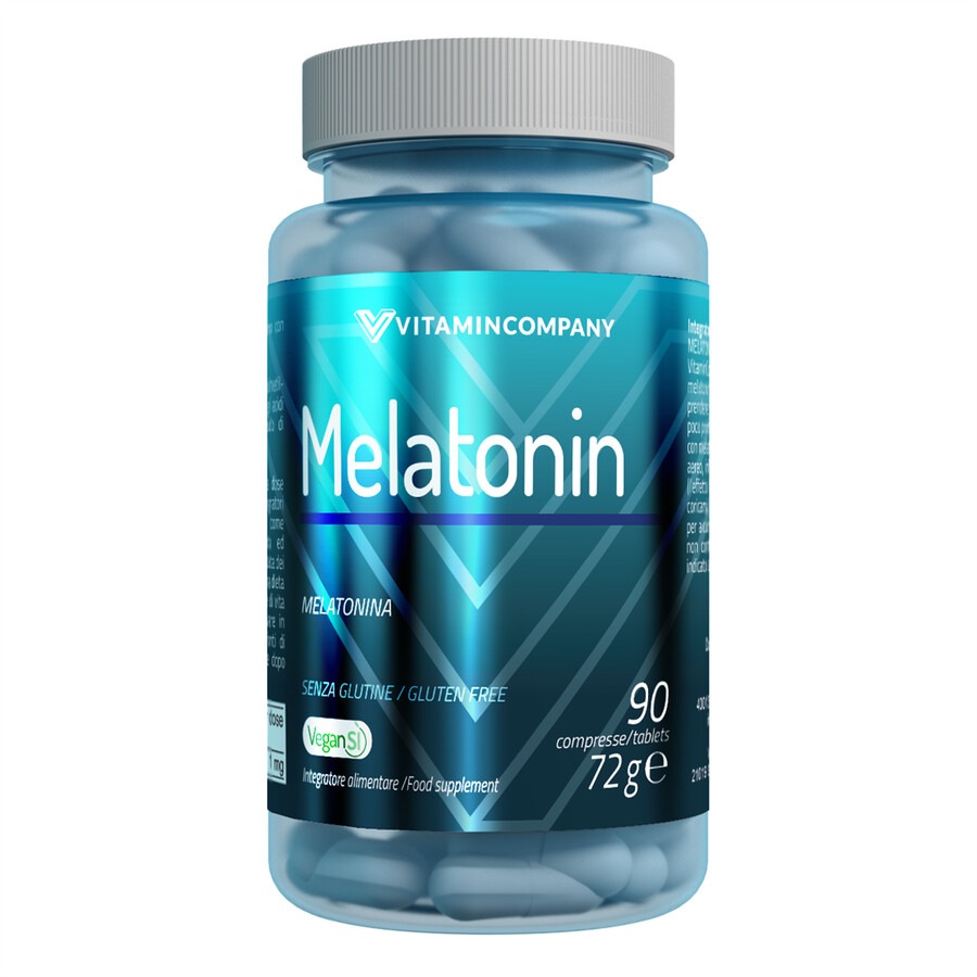 Image of Vitamincompany Melatonin - 90 Cpr  Integratore Alimentare