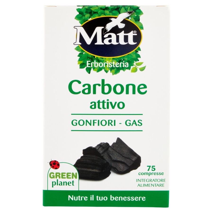 Image of Matt Carbone Attivo  Integratore Alimentare