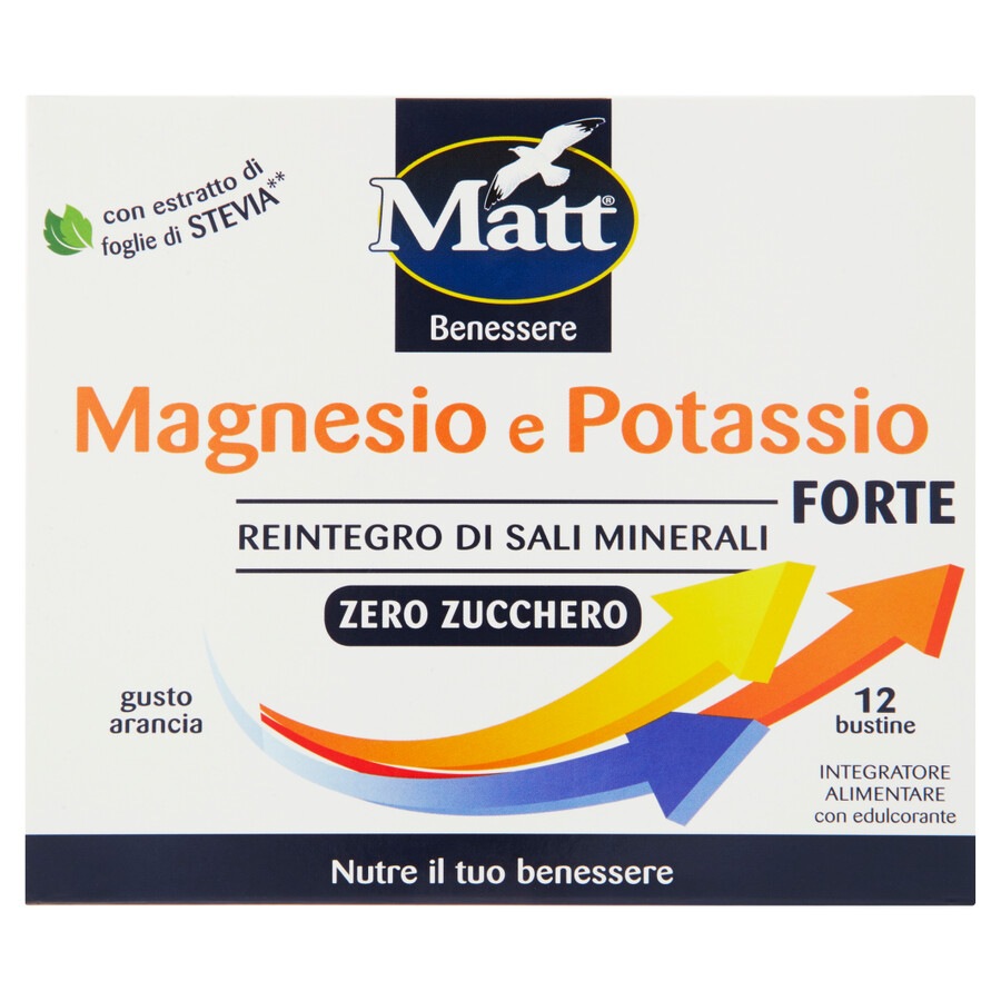 Image of Matt Magnesio E Potassio - Forte  Integratore Alimentare