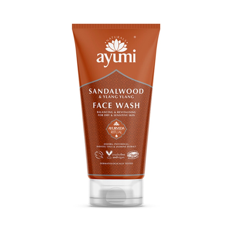 Image of Ayumi Sandalwood & Ylang Ylang Face Wash  Detergente Viso 150.0 ml