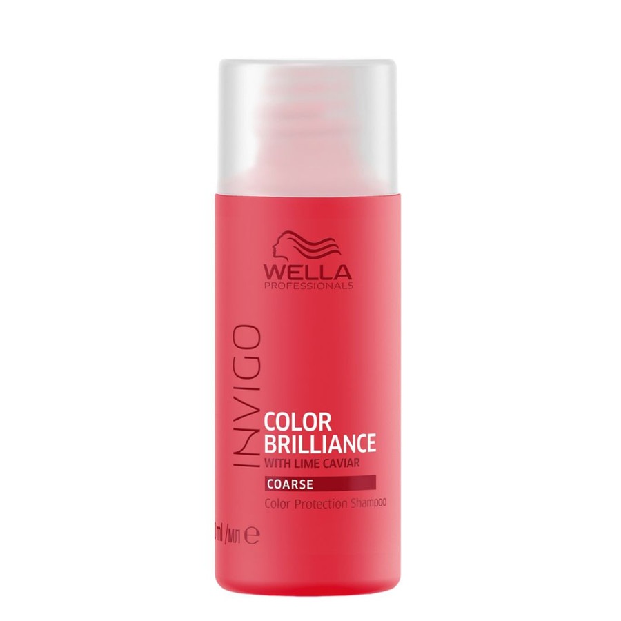 Image of Wella Invigo Brilliance Shampoo Per Capelli Grossi  Shampoo Capelli 50.0 ml