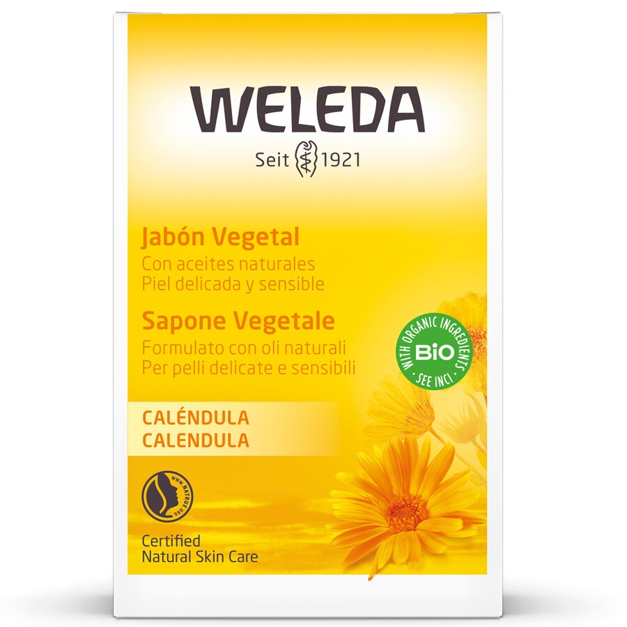 Image of Weleda Sapone Vegetale Alla Calendula  Saponetta 100.0 g
