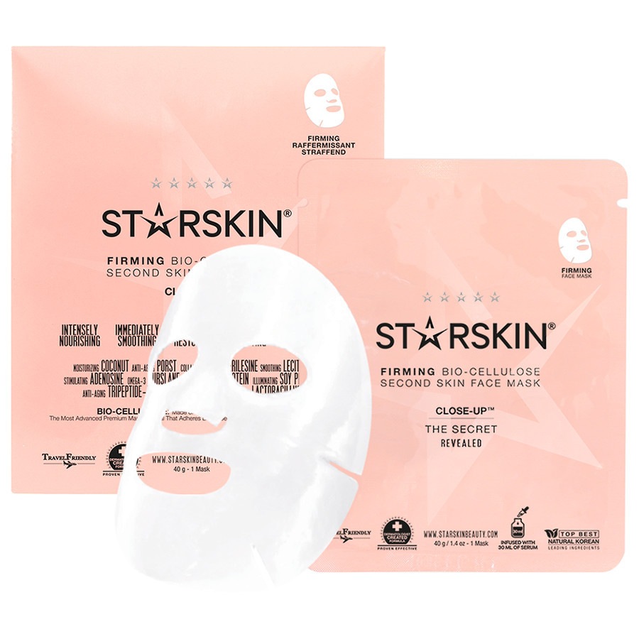 Image of STARSKIN® Close-Up™ Close-Up™ Maschera Viso Rassodante Seconda Pelle In Biocellulosa Di Cocco  Maschera 30.0 ml