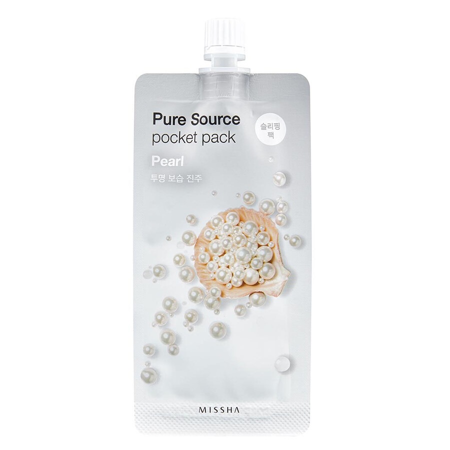 Image of Missha Pure Source Pocket Pack Pearl  Maschera 10.0 ml