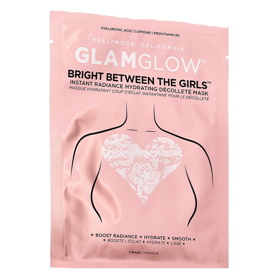 Image of Glamglow Bright Between The Girls Decollete Sheetmask  Maschera
