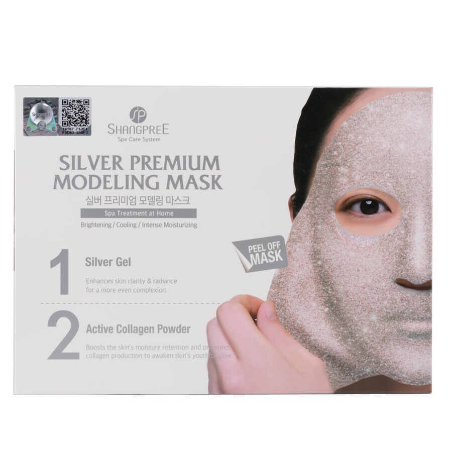 Image of Shangpree Silver Premium Modeling Mask  Maschera Viso