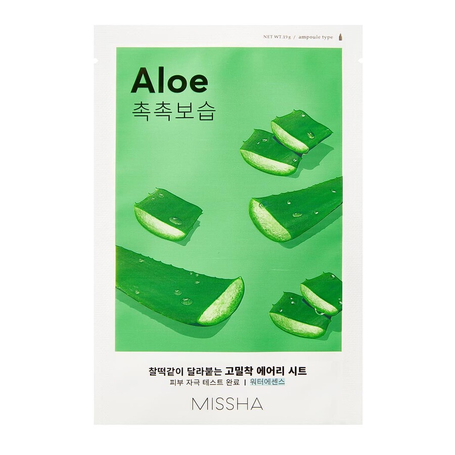 Image of Missha Airy Fit Sheet Mask (Aloe)  Maschera Viso 19.0 g