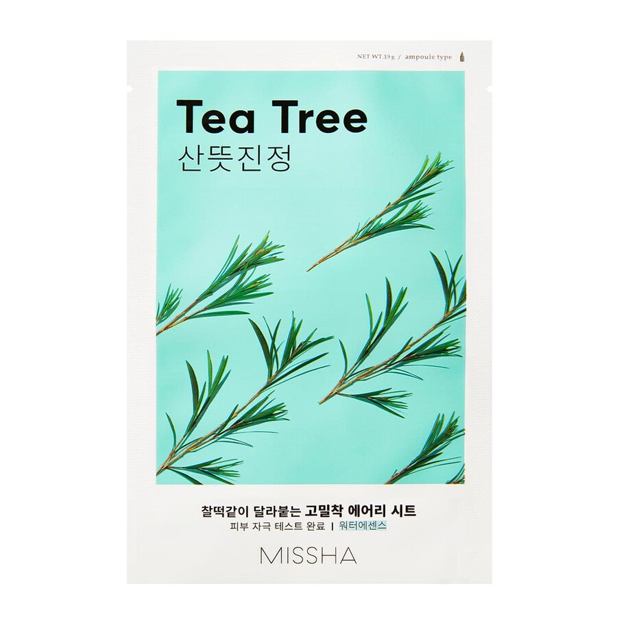 Image of Missha Airy Fit Sheet Mask (Tea Tree)  Maschera Viso 19.0 g