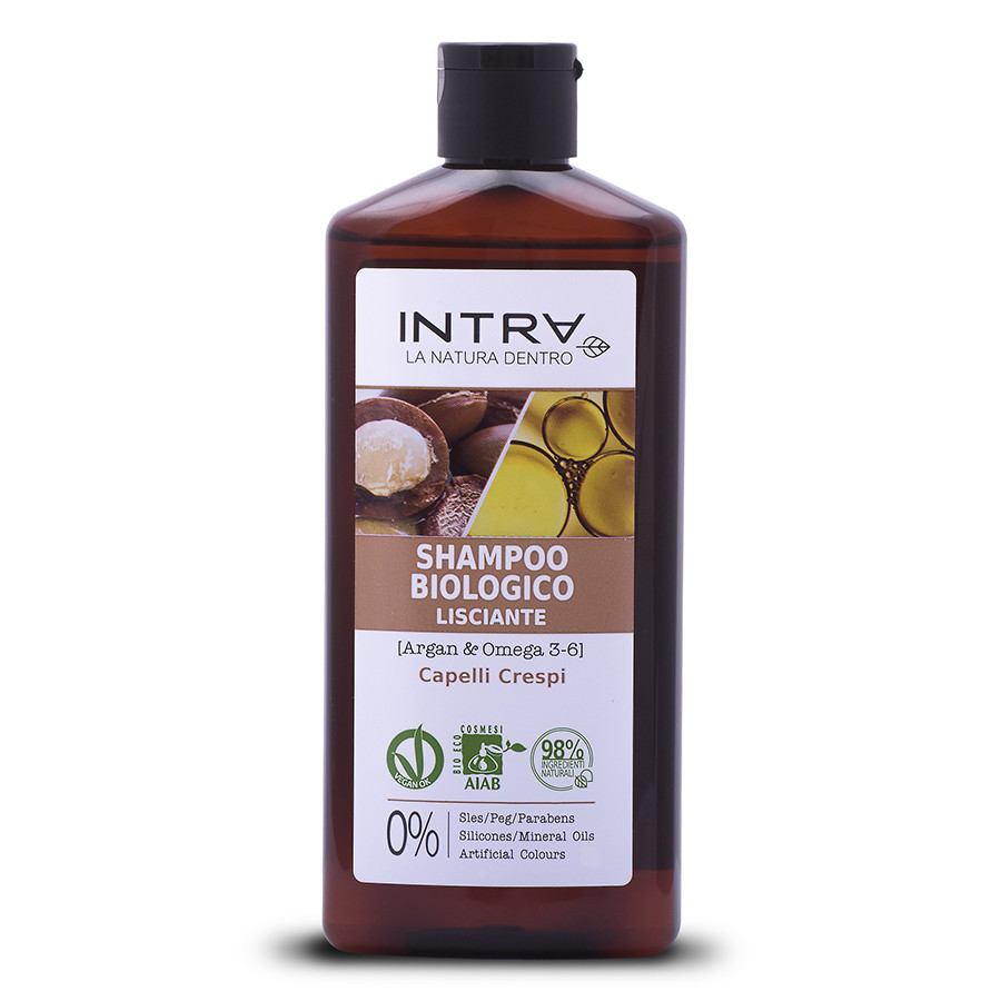 Image of Intra Argan & Omega 3-6 Shampoo Biologico Lisciante  Shampoo Capelli 250.0 ml