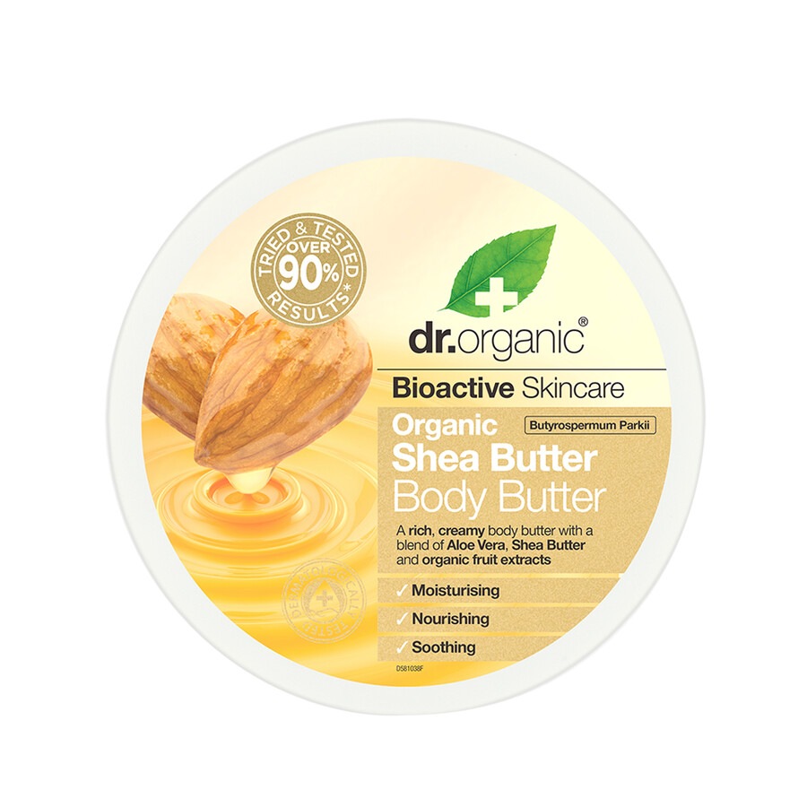 Dr. Organic Shea Butter Body Butter Crema Corpo 200.0 ml