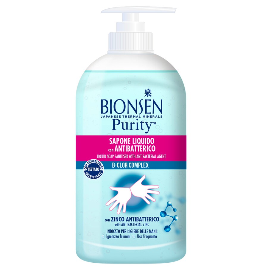Image of Bionsen Purity Sapone Liquido Antibatterico  Sapone Liquido 500.0 ml