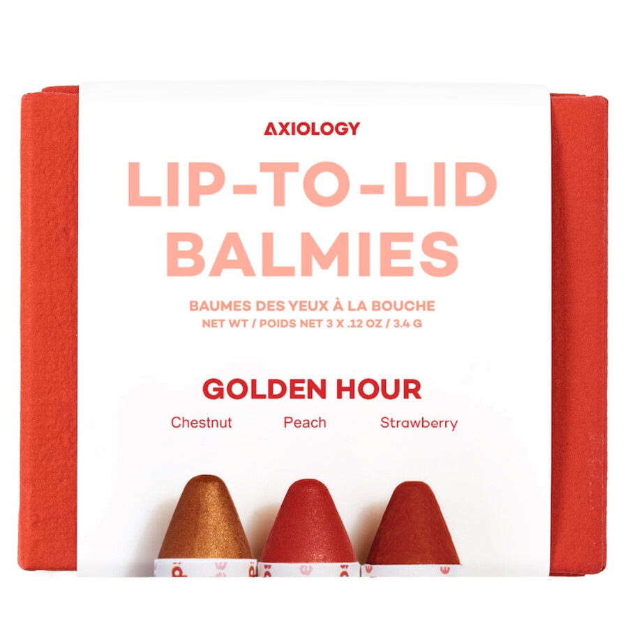 Image of Axiology Lip-to-Lid Balmie Set Golden Hour  Cofanetto Make-Up Labbra