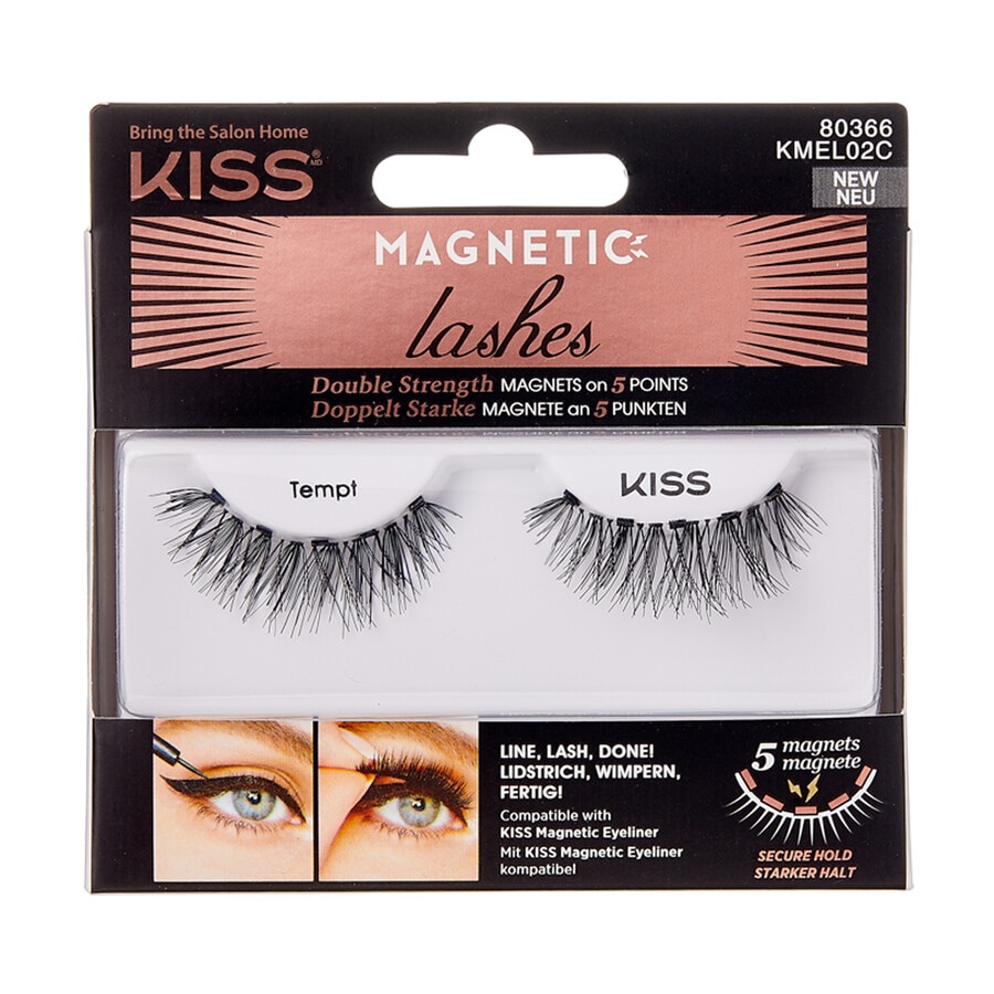Image of Kiss Magnetic Lashes Tempt  Ciglia Finte 18.0 g