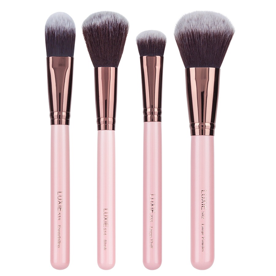 Image of Luxie Rose Gold Face Complexion Set  Set Pennelli
