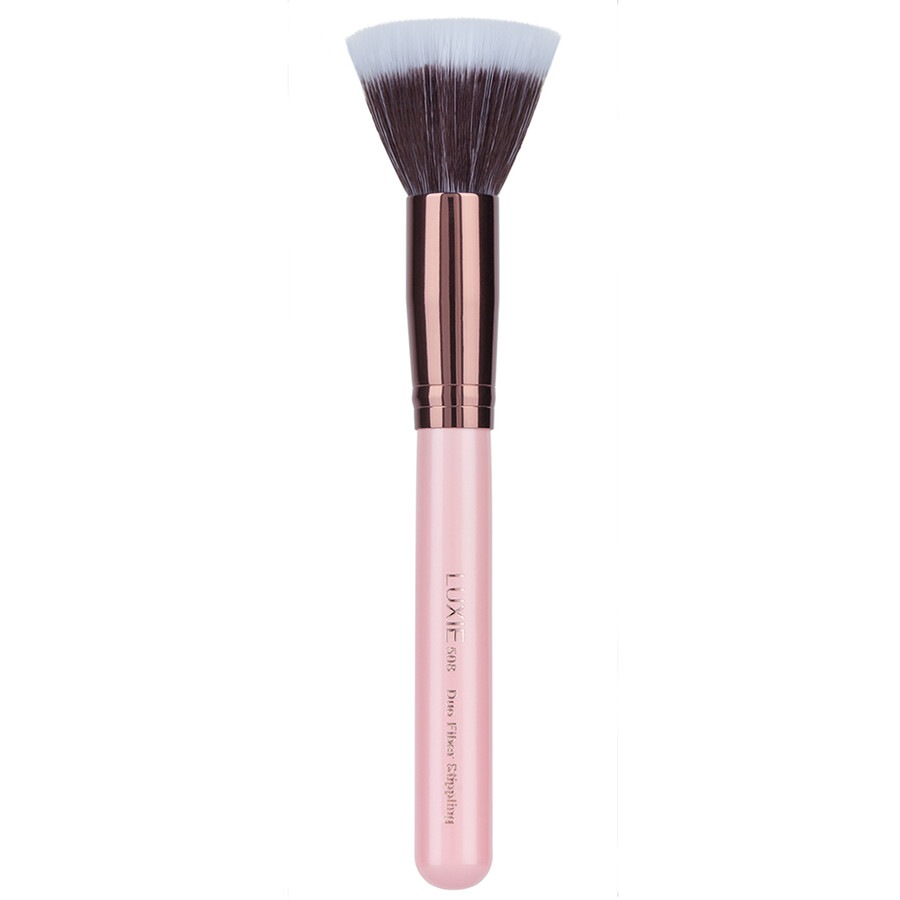 Image of Luxie Rose Gold 508 Duo Fiber Stippling Brush  Pennello