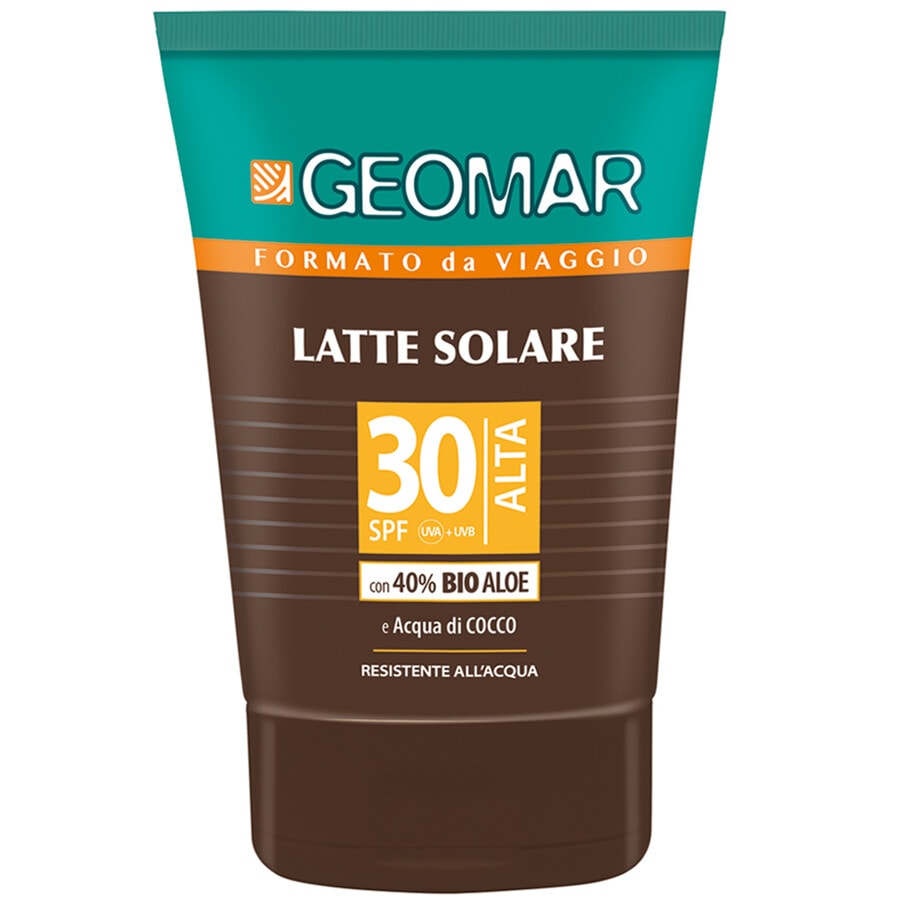 Image of Geomar Latte Solare 30 SPF  Protezione Solare 100.0 ml