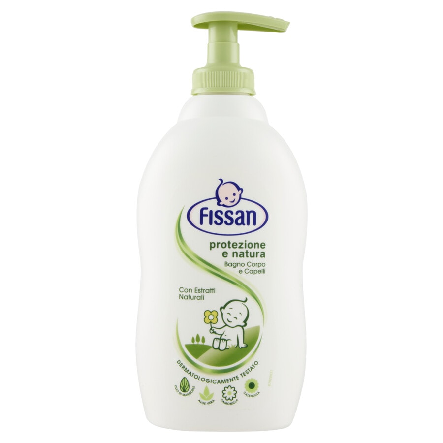 Image of Fissan Bagno 2 In 1 Protezione Natura  Doccia Shampoo 400.0 ml