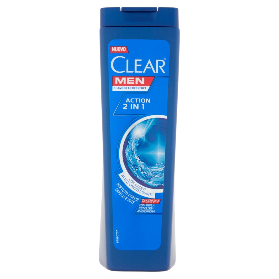Image of Clear Action 2in1  Shampoo Capelli 225.0 ml