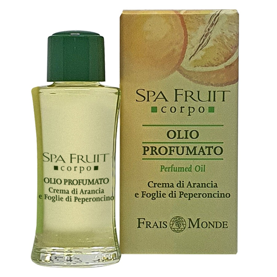 Frais Monde Spa Fruit Olio Prof.Arancio E Peperoncino Olio Corpo 10.0 ml