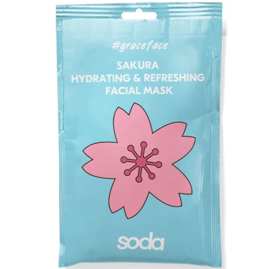 Image of Soda Sakura Hydrating & Refreshing Face Mask  Maschera Viso 22.0 ml