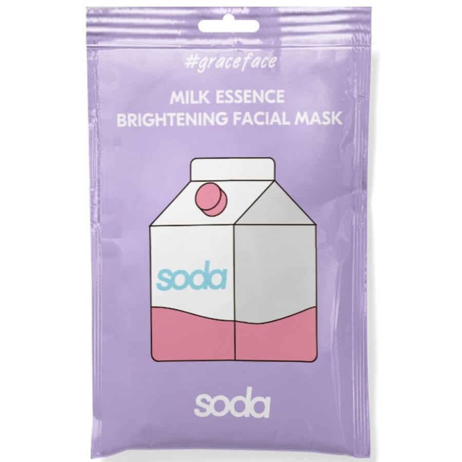 Image of Soda Milk Essence Brightening Facial Mask  Maschera Viso 22.0 ml