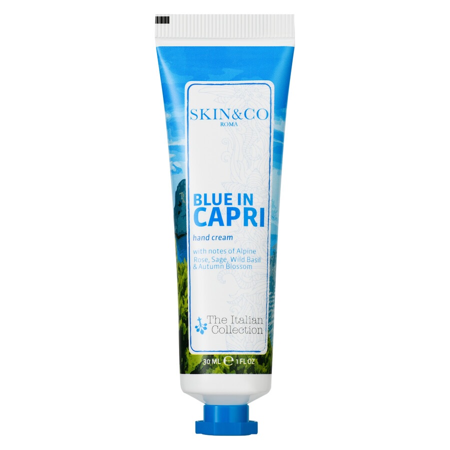 Image of SKIN&CO Blue In Capri Hand Cream  Crema Mani 30.0 ml
