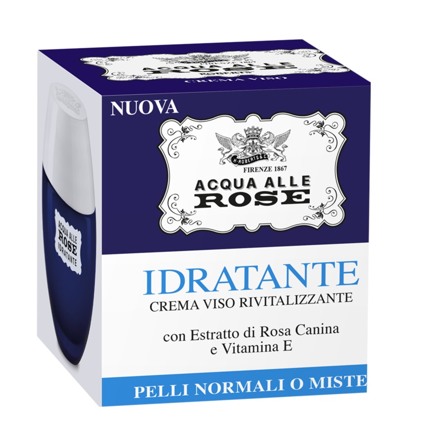 Acqua alle Rose Acqua Alle Rose Crema Idratante Rivitalizzante, Pelli Normali O Miste 50ml Crema Viso 50.