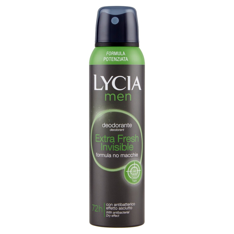 Image of Lycia Men Extra Fresh Invisible Spray 150 Ml  Deodorante 150.0 ml