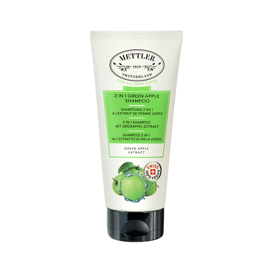 Image of Mettler Shampoo 2 In 1 All’Estratto Di Mela Verde  Shampoo Capelli 200.0 ml