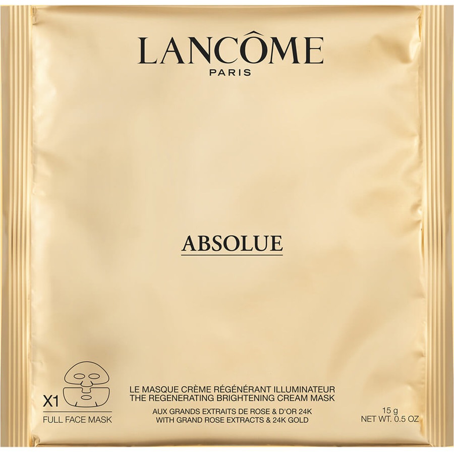 Image of Lancôme Absolue Maschera Oro In Tessuto  Maschera