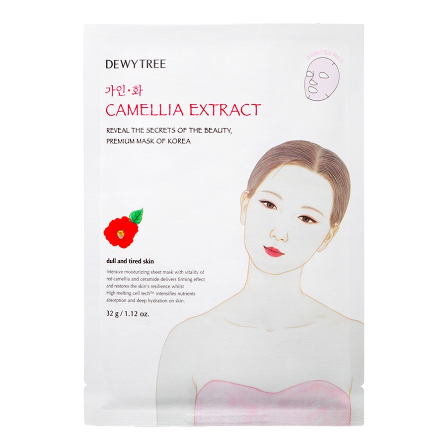 Image of Dewytree Gainhwa Camellia Extrac T Mask (4p)  Maschera 32.0 g