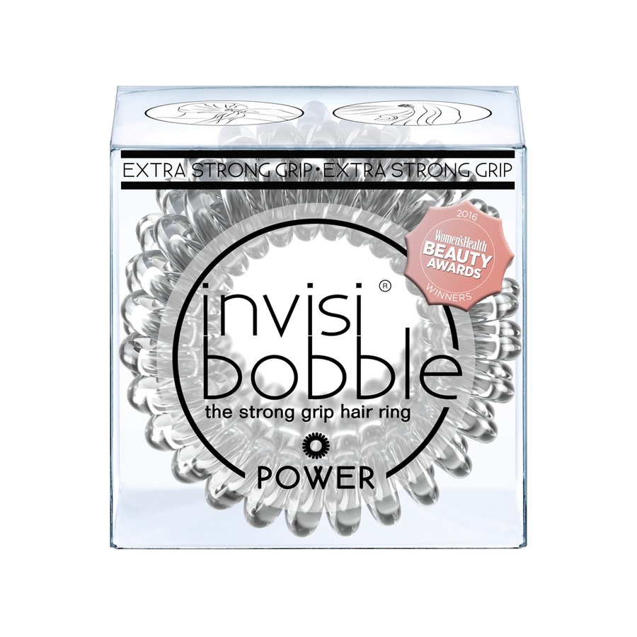 Image of Invisibobble Hair Tie Crystal Clear Extra Strong  Elastico Capelli