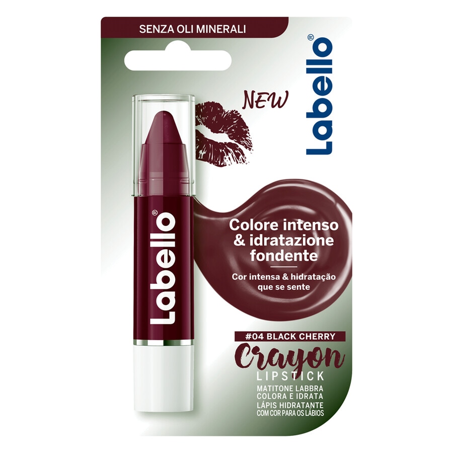 Image of Labello Labello Crayon BlackCherry 3g  Lip Gloss 3.0 g