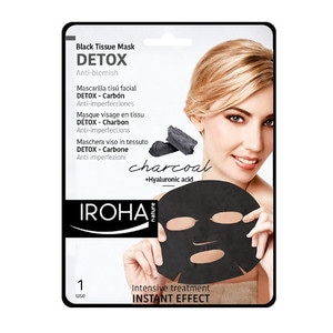 Image of Iroha Black Tissue Mask Detox  Maschera